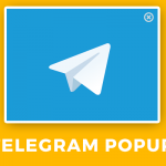 پاپ آپ عضویت در تلگرام